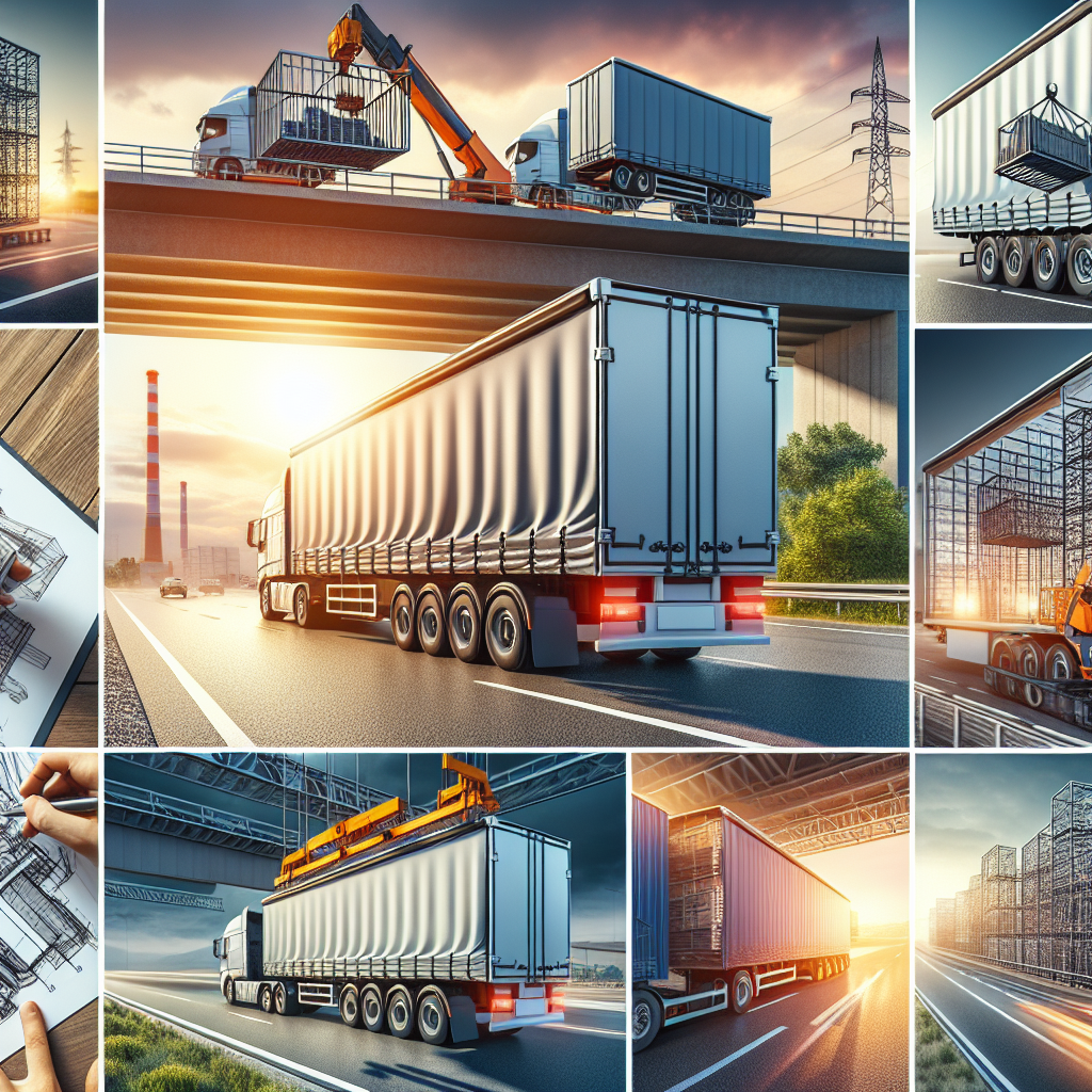 Naczepy firanki – klucz do efektywności transportu towarów